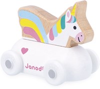 Janod Holz-Einhornmobil - fantasievol Spielzeug für Kinder-2