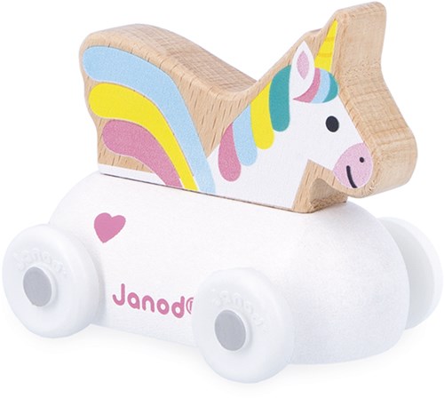 Janod Holz-Einhornmobil - fantasievol Spielzeug für Kinder-2