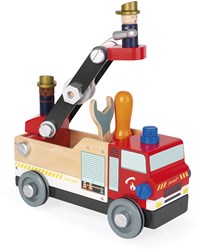 Janod Brico'kids Feuerwehrauto - 45-teilig