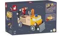 Janod J06470 Brico 'Kids Bauwagen aus Holz-Bauspielzeug-Entwicklung von Feinmotorik und Fantasie-FSC-Zertifiziert-Ab 3 Jahren-2
