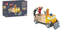 Janod J06470 Brico 'Kids Bauwagen aus Holz-Bauspielzeug-Entwicklung von Feinmotorik und Fantasie-FSC-Zertifiziert-Ab 3 Jahren-3