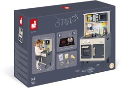 Janod Holzspielküche Mozaic - Spielküche mit Zubehör