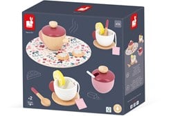 Janod Holz Teeset - Spielküche Set - FSC Holz - ab 2 Jahren