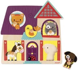 Musikpuzzle "Bauernhof-Freunde" (5 Teile)/ / Display 4 Stck.