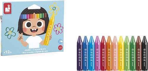Janod Wachsmalstifte - kreativer Malspaß für Kinder-3