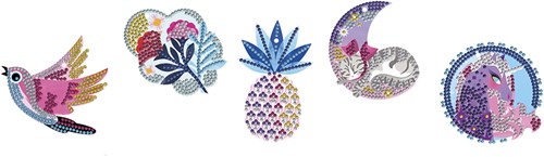 Kreativ-Set Paillettenkarten "Ballerina" Zum Bekleben 2 Stck.-2