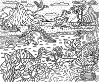 Janod Atelier - Magisches Malen Dinosaurier Bastelset für Kinder-3