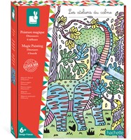 Janod Atelier - Magisches Malen Dinosaurier Bastelset für Kinder