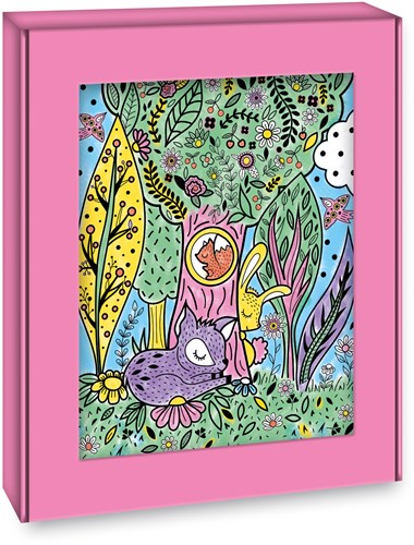 Janod Malen magisches Tieratelier Gute Nacht - Kreativset-2
