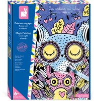 Janod Malen magisches Tieratelier Gute Nacht - Kreativset