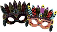 Janod Scratch Art - Party Maske Bastelset für Kinder-3