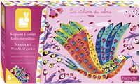 Janod J07946 Metallplättchen zum Aufkleben Wunderbarer Garten-Les Ateliers du Calme-Set für kreative Freizeitbeschäftigungen für Kinder-Entwicklung von Feinmotorik und Kreativität-Ab 5 Jahren