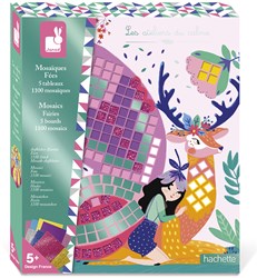 Janod Mosaik Bastelset Märchen - Kreatives Hobby für Kinder