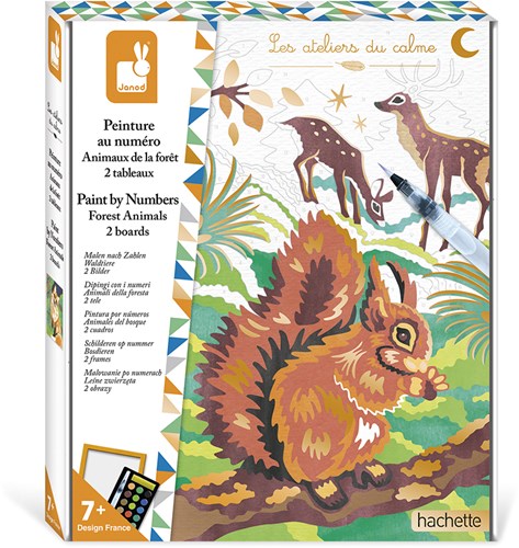 Janod Atelier Malerei Zauberwald Tiere