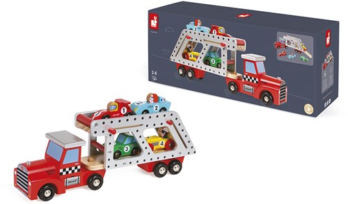 Auto-Transporter-Geschichte mit 4 Autos-3