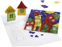 Creativ Company Mosaik Glas Mix klein 2 kg buntes Bastelmaterial