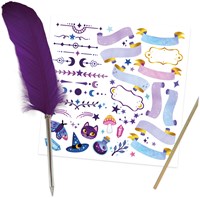 Janod Atelier - Zauberschule - Zauberbuch Tagebuch mit Schloss und Stift-3
