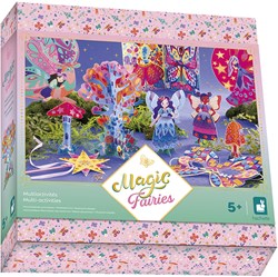 Janod Magic Fairies - Kreatives Spielzeug Multi-Aktivitätenbox für Kinder