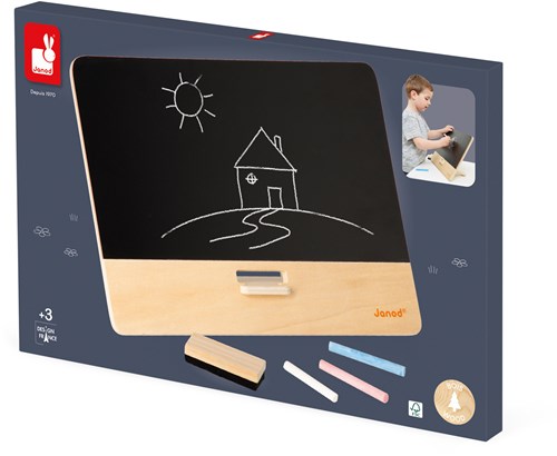 Janod Kreidetafel Tischmodell zeitlos FSC Holz Kinder-2