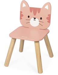 Janod Kinderstuhl Katze - Holzstuhl für das Kinderzimmer