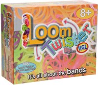 Loom Twister Loom-Bänder XXL Set 21.600-teilig kreatives Bastelspielzeug