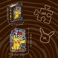 Houten Legpuzzel Pokemon Pikachu, 300st.-3