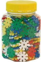Eduplay Konstruktionsspielzeug sticking flowers bunte Steckblumen Set