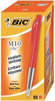 BIC 50 Bic M10 Stift in roter Box