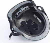 Coconuts Kinderhelm Fahrradhelm lila verstellbar mit Sternenmuster Twinkle stars-2