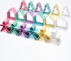 Dena Silikon Spielset Pastell 18-teilig - kreativ und sicher