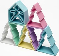 Dena Silikon Spielset Pastell 18-teilig - kreativ und sicher-2