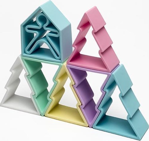 Dena Silikon Spielset Pastell 18-teilig - kreativ und sicher-2
