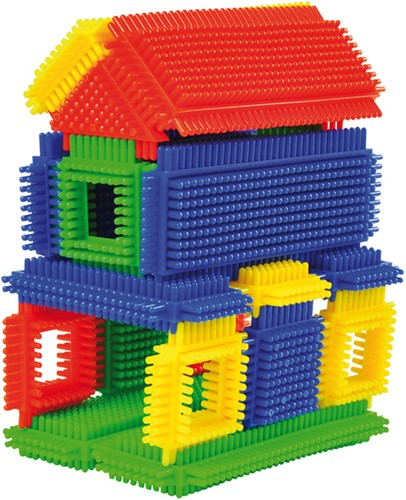 Eduplay Bausteine Set - bunte Noppenbausteine 108 Stück-2