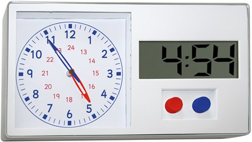 Eduplay Lernuhr Spielzeug - Dual Learning Clock - Uhrzeit lernen-3