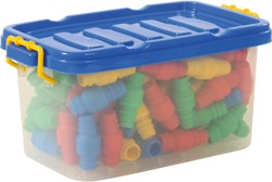 Eduplay flexible Baustein-Röhren Spielzeugset 80-teilig multicolor