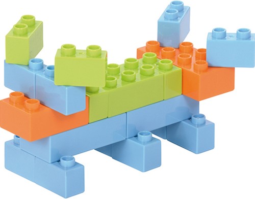 Eduplay Bausteine groß - 220 Stück buntes Spielzeug-3