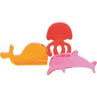 Eduplay Acryl Spielzeug Meerestiere Set - bunte Unterwasserwelt Tiere