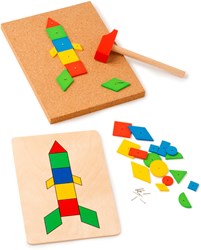 Eduplay Hammer Tic Spiel - kreatives Konstruktionsspielzeug für Kinder