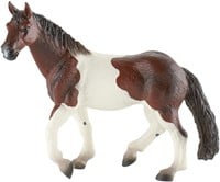 Bullyland Spielzeug Pferd Paint Horse Stute - Spielfigur Gummi
