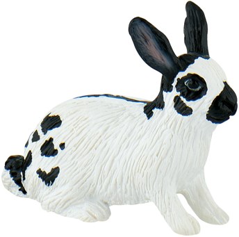 Eduplay - Hase Spielfigur - Bullyland - Handbemalt PVC-frei