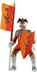 Eduplay Ritter Spielfigur Bullyland rot - Fantasie Spielzeug