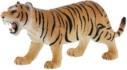 Bullyland Spielfigur Tiger braun 13 cm - realistisches Kunststoffspielzeug