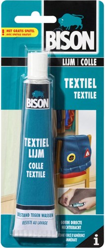 Bison Textilkleber - starker Kleber für Textilreparaturen 50 ml