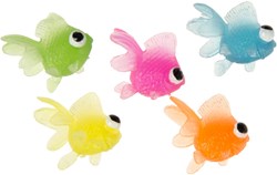 Bunte Fischchen Soft Spielzeug - farbenfrohe Gummifische Mitgebsel