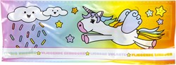 Foam Einhorn Flugzeug Spielzeug Regenbogen - buntes Schaumflugzeug