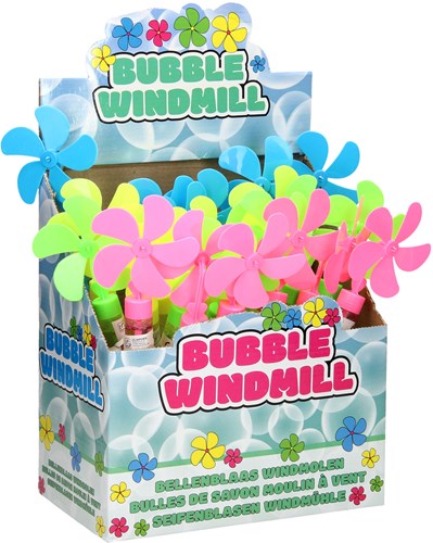 Bellenblaas Windmolen buntes Spielzeug Set 24 Stück Partygeschenk-3