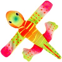 Klaparmband Plüsch Echse buntes Spielzeug Accessoire-2