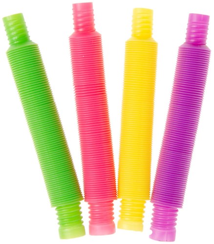 Fidget Stretch Tube Spielzeug bunt biegsames sensorisches Spielzeug