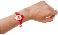 Armband Weihnachten Gummi Set mit 12 bunten Kinderarmbändern-3