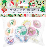 Tol Weihnachten Spielzeug Set aus 12 Stück bunte Kunststoff